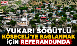 Yukarı Söğütlü Köyü Köseceli'ye Bağlanıyor