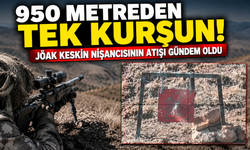 Jandarma Keskin Nişancısı 950 Metreden Tam İsabet Kaydetti