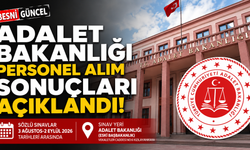 Adalet Bakanlığı Personel Alım Sonuçları Açıklandı