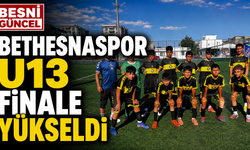Bethesnaspor U13 Finale Yükseldi