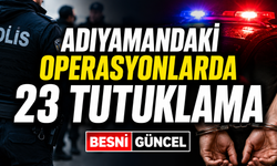 Adıyaman'da Bir Haftada 76 Aranan Şahıs Yakalandı