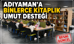 Adıyaman'a Binlerce Kitaplık Umut Desteği