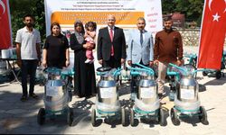 Adıyaman'da üreticilere 109 süt sağım makinesi desteği