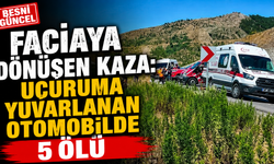 Manavgat'ta Otomobil Uçuruma Yuvarlandı: 5 Can Kaybı