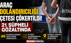 Üç İlde İkinci El Araç Dolandırıcılarına Darbe
