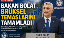 Bakan Bolat Brüksel Temaslarını Tamamladı
