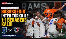Başakşehir turu Finlandiya'ya bıraktı