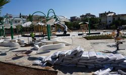 Denizli'den Adıyaman Karapınar'a park desteği