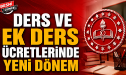 MEB'de Ders ve Ek Ders Ücretlerinde Yeni Dönem