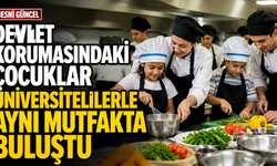 Devlet Korumasındaki Çocuklar Mutfakta Geleceğe Hazırlandı