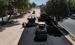 Diyarbakır'da asfalt çalışması sürüyor