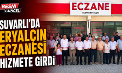 Suvarlı'da Eryalçın Eczanesi hizmete girdi