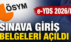 e-YDS 2026/8 Sınava Giriş Belgeleri Erişime Açıldı