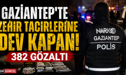 Gaziantep'te Zehir Tacirlerine Dev Kapan