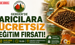 Gerger'de Arıcılara Yönelik Ücretsiz Eğitim Düzenlenecek
