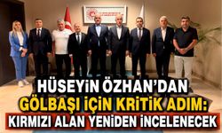 Hüseyin Özhan Gölbaşı Heyetiyle Birlikte Ankara'da Kritik Toplantıya Katıldı