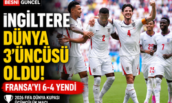 İngiltere Fransa'yı 6-4 Yenerek Dünya Üçüncüsü Oldu