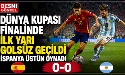 Dünya Kupası Finalinde İlk Yarı Golsüz Tamamlandı