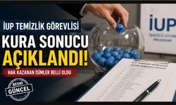 Adıyaman'da İUP Temizlik Görevlisi kura sonuçları açıklandı