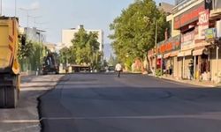 Kahta'da Ahmet Aydın Caddesi Yenileniyor