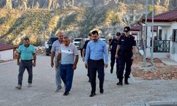 Kahta'da deprem konutları yerinde incelendi