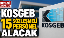 KOSGEB 15 Sözleşmeli Personel Alacak