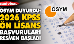 KPSS Ön Lisans İçin Kritik Süreç Başladı! İşte Başvuru Tarihleri
