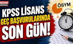 KPSS Lisans Geç Başvurularında Son Gün