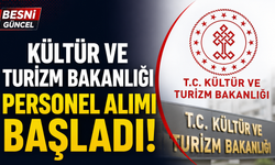 Kültür ve Turizm Bakanlığı Personel Alımı Başladı