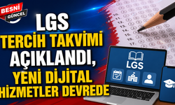 LGS Tercih Takvimi Açıklandı, Yeni Dijital Hizmetler Devrede