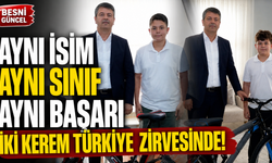 Adıyaman'ın İki Kerem'i LGS'de 500 Tam Puan Aldı