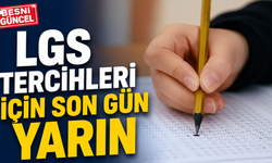 LGS Tercihleri İçin Son Gün Yarın