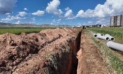 Mardin Kızıltepe'de Atık Su Hattı Çalışmaları Bitti