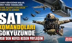 MSB'den Nefes Kesen SAT Komandosu Paraşüt Eğitimi