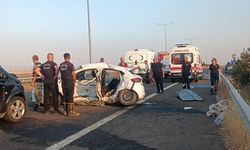 Birecik'te kaza: 2 ölü, 8 yaralı