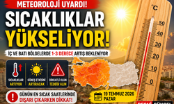 Meteoroloji Uyardı: Türkiye'de Sıcaklıklar Yükseliyor