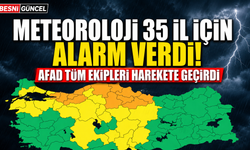 Meteoroloji 35 il için alarm verdi! AFAD Uyardı
