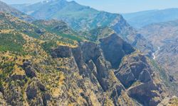 Siirt'in Guharan Yaylası Havadan Görüntülendi