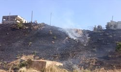 Siirt'te Otluk Yangını Söndürüldü