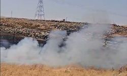 Şırnak'ta Ziraat Fakültesi bahçesinde başlayıp çevreye yayılan anız yangını söndürüldü