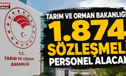 Tarım ve Orman Bakanlığı 1.874 Personel Alımı Yapacak