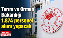 Tarım Bakanlığı 1.874 sözleşmeli personel alacak