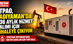 TPAO, Adıyaman'da 36 Aylık Hizmet Alımı İçin İhaleye Çıkıyor