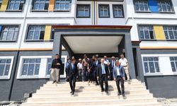 Tut'ta 12 Derslikli TOKİ İlk ve Ortaokulu Açılışa Hazırlanıyor