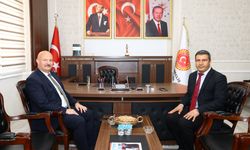 Vali Abdullah Küçük'ten Mehmet Kılınç'a Ziyaret