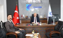Vali Abdullah Küçük'ten KOSGEB İl Müdürlüğüne Ziyaret
