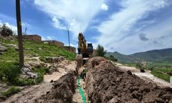 Yeşilli'de altyapı çalışmaları tamamlandı