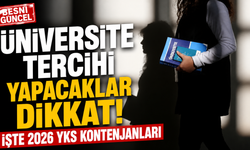 YKS tercihleri başlıyor: Üniversitelerde 805 bin kontenjan.
