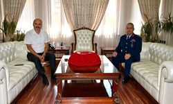 Tuğgeneral Erişir'den Vali Canalp'e Ziyaret