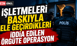 38 adrese eş zamanlı operasyon: Organize suç örgütü mercek altında